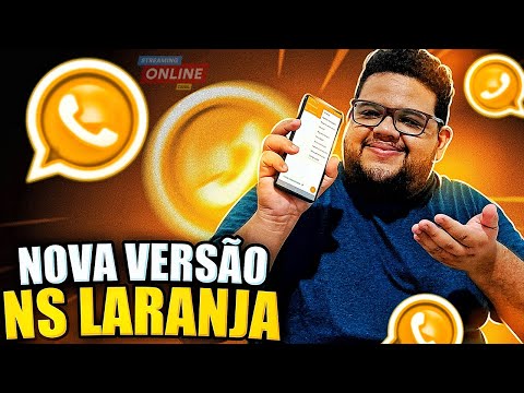 +UM WhatsApp MODIFICADO Topzera! Novo NS WHATSAPP LARANJA 2021 (Todas Funções)