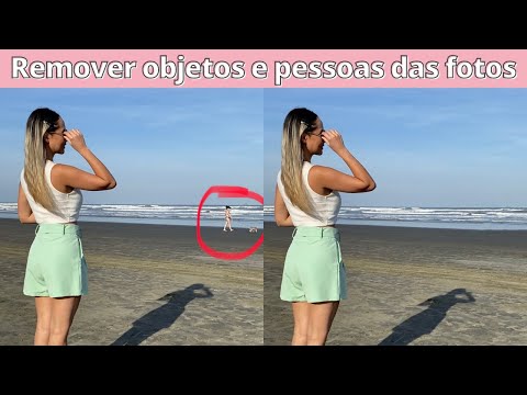 App para remover objetos e pessoas das fotos