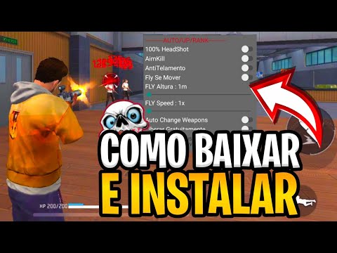 COMO BAIXAR HACK NO FREE FIRE EM 2024 DE MOD MENU COM FFH4X PELO MEDIAFIRE COM LINK DIRETO