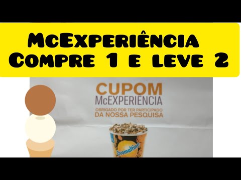 McExperiência - Compre 1, leve 2 #mcexperiencia #mcdonalds