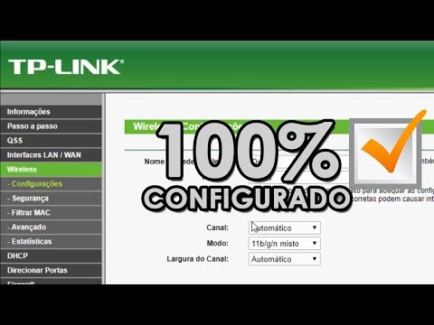 CONFIGURAR ROTEADOR TP-LINK WIRELESS - TutorialTec