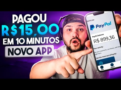 *NOVO* APP PARA GANHAR DINHEIRO - PAGA VIA PAYPAL ATÉ $40 POR DIA DE GRAÇA