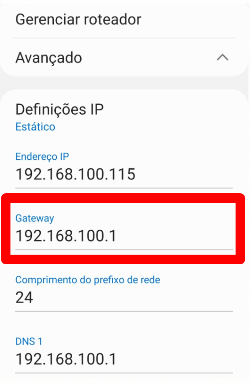 192.168.0.1 - Login Admin do Roteador Wi-Fi Imagem mostra informações do roteador wi-fi, sendo a mais importante o campo Gateway, com o IP do roteador