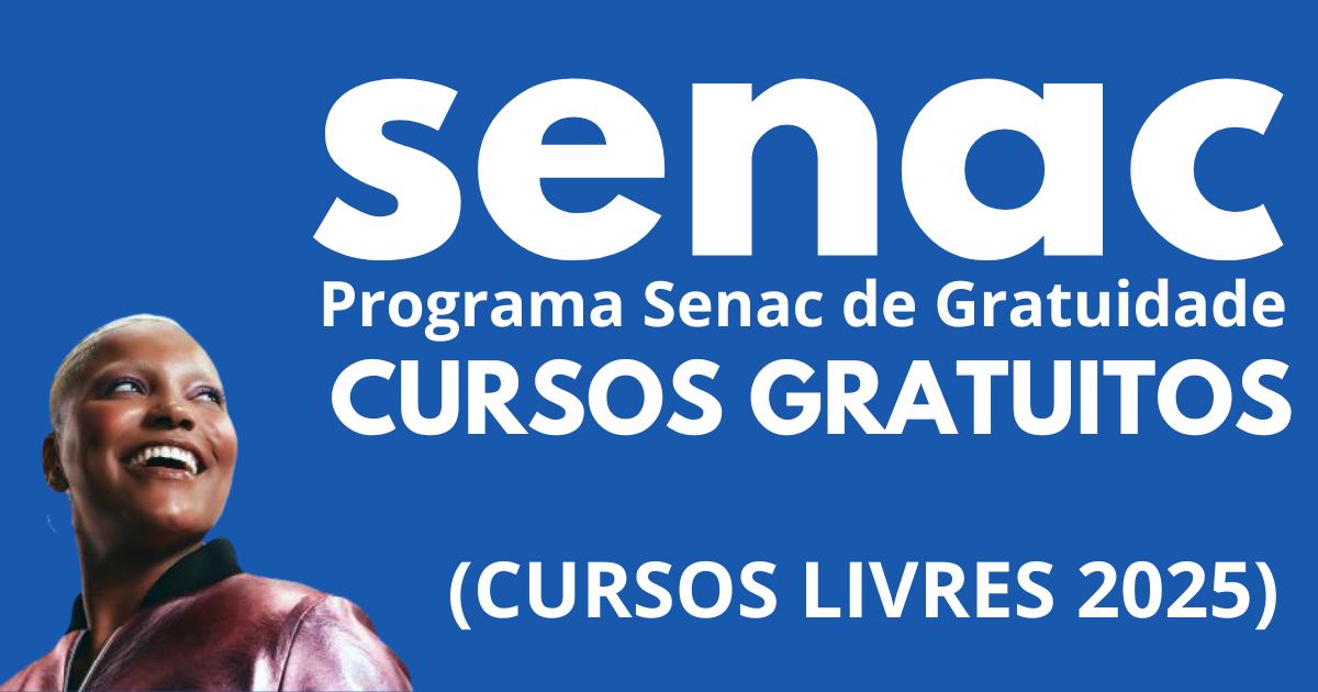 CURSOS LIVRES SENAC 2025
